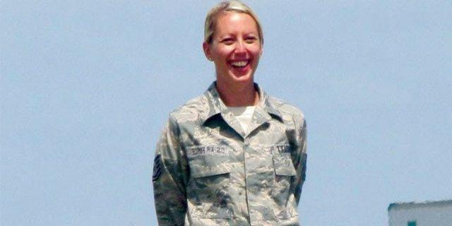 Rhode Island Air National Guard Captain Joanne Barrett